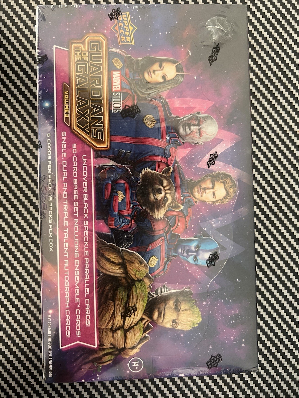 2025 Upper Deck Marvel Guardians Of The Galaxy Volume Three Sealed Box
