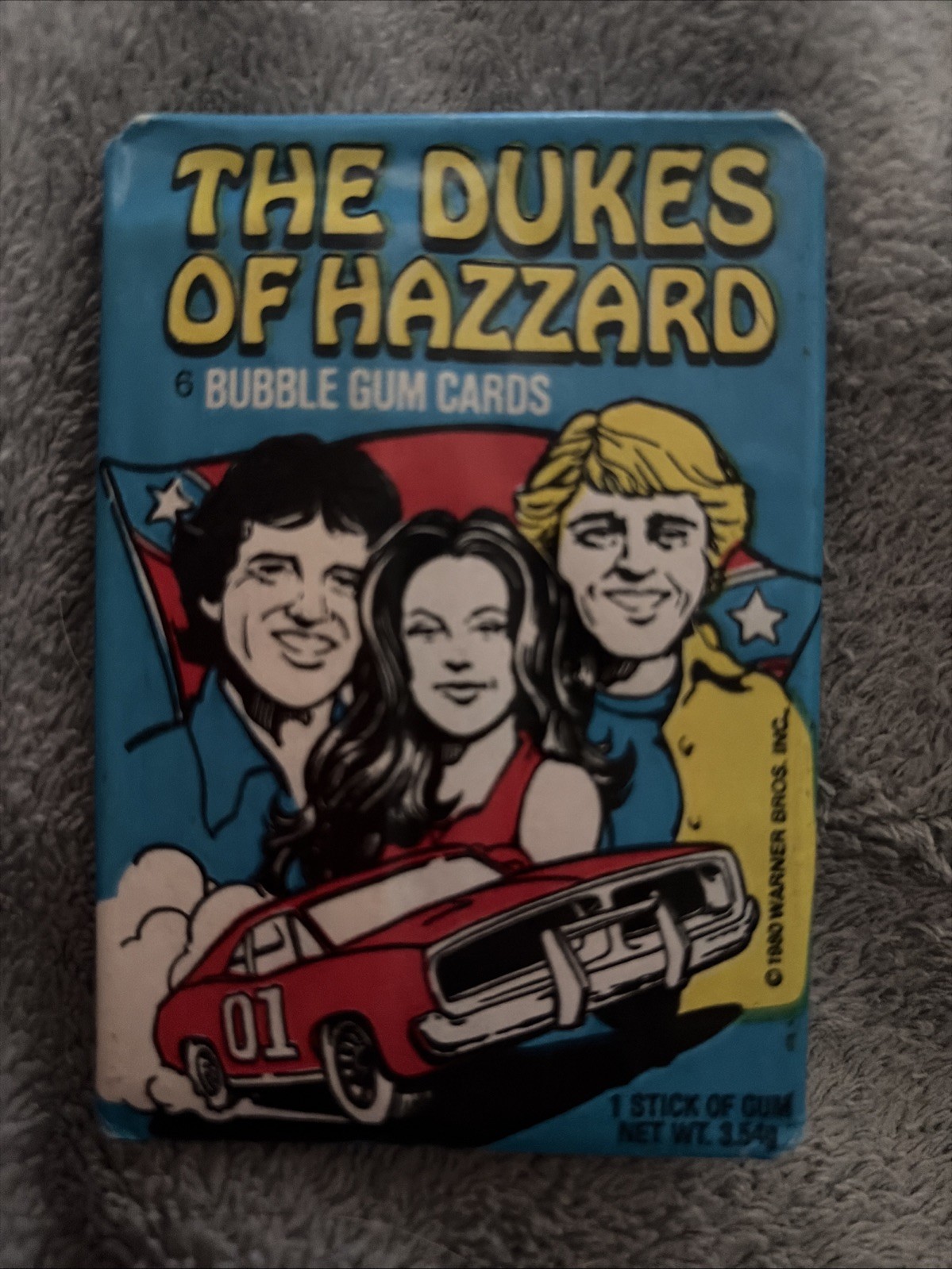 1980 Donruss The Dukes Of Hazzard (1) Sealed Wax Pack