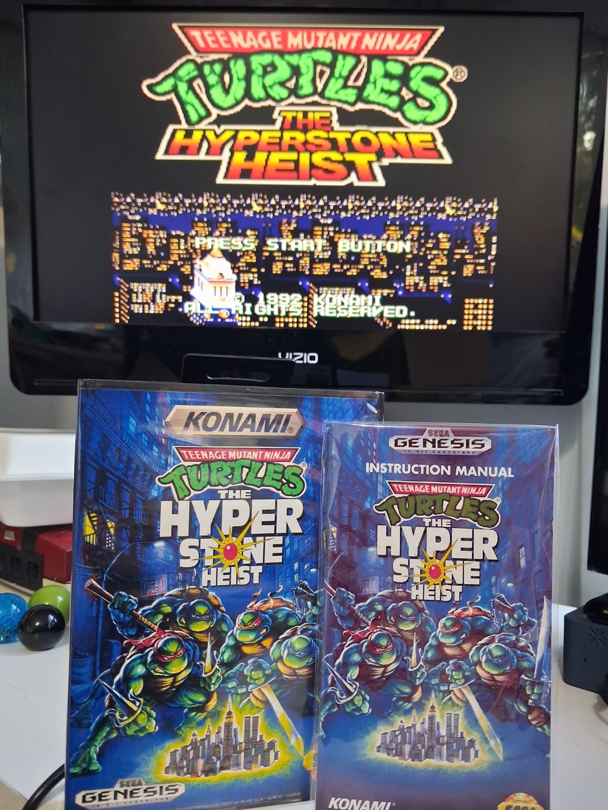 Teenage Mutant Ninja Turtles: The Hyperstone Heist - Sega Genesis 