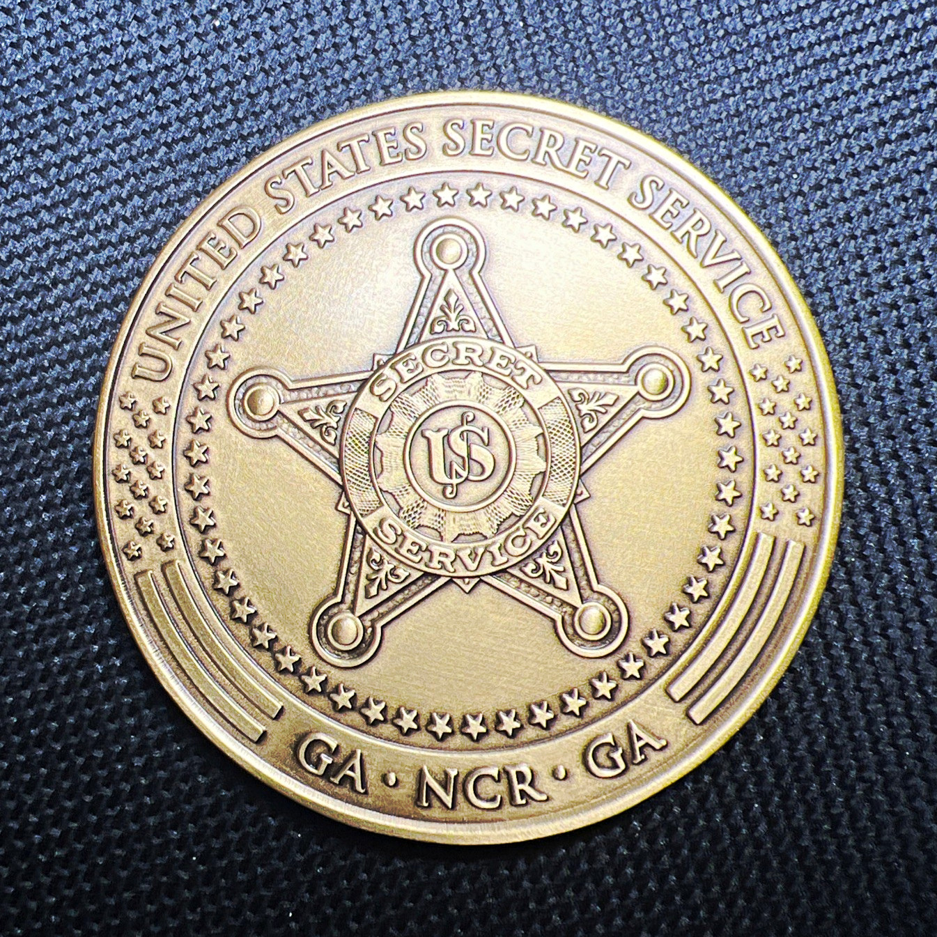 US Secret Service OPERATION DOVETAIL DEACON 2023 President Carter Challenge Coin