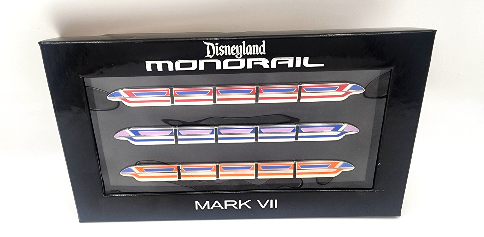 WDI IMAGINEERING DISNEYLAND MONORAIL MARK VII 3 JUMBO BOXED PIN SET  LE 300 2008