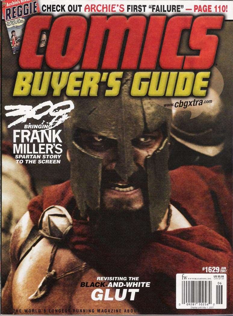Comics Buyer's Guide #1629 VF; F&W | Frank Miller's 300 - w/Bag+Board