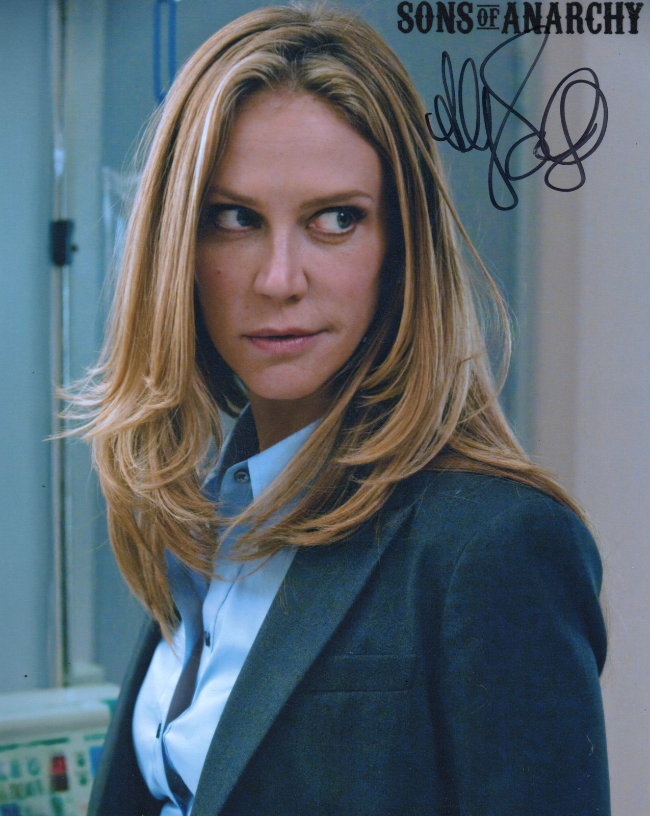ALLY WALKER SIGNED PHOTO SONS OF ANARCHY