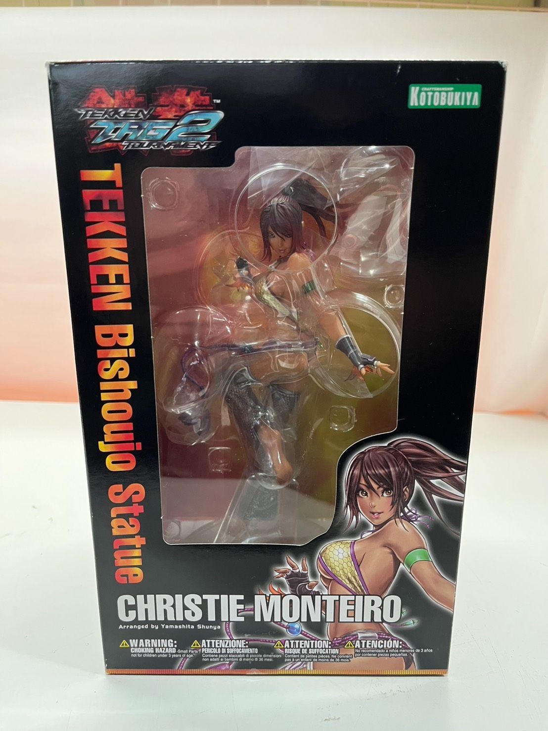 KOTOBUKIYA TEKKEN Christie Monteiro Bishoujo Statue 1/7 Scale Figure - Used