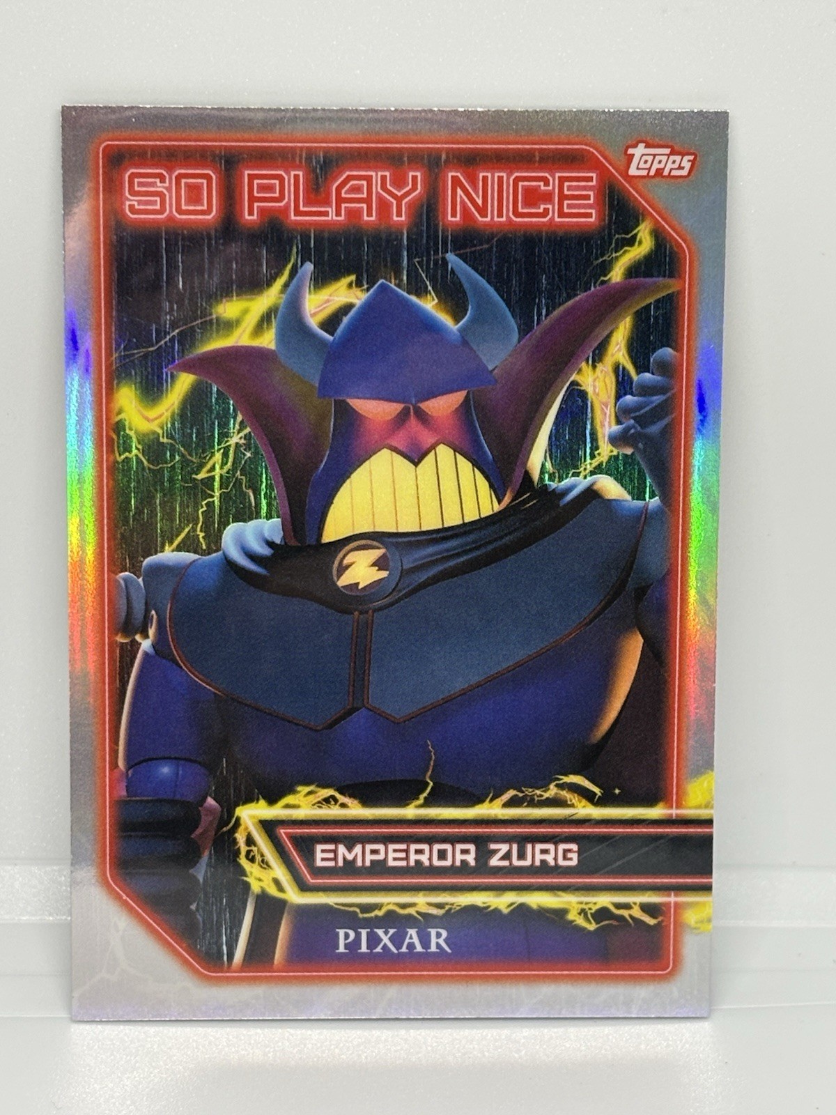 Emperor Zurg 2025 Topps Pixar 30 Years of Toy Story #SPN-5 So Play Nice