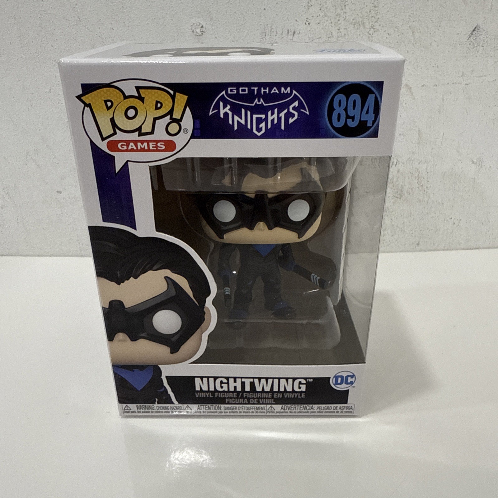 Funko Pop Games Gotham Knights Nightwing #894 Vinyl Figure DC Universe 