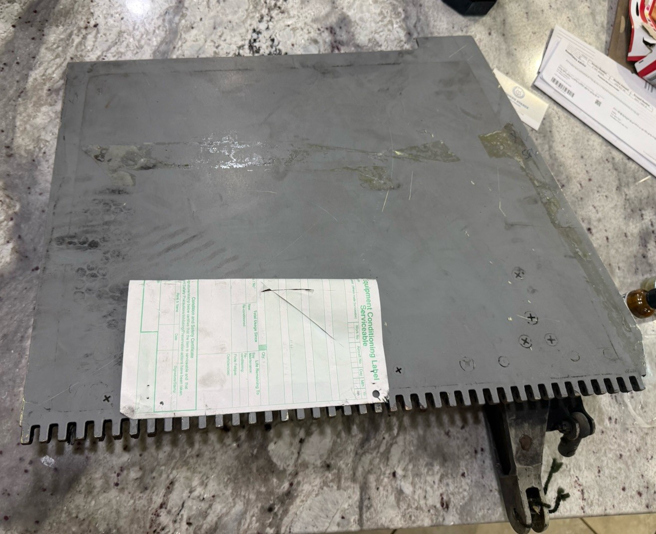 McDonnell Douglas F4 Phantom Center Aileron Panel Fighter Jet USAF F-4 Marine