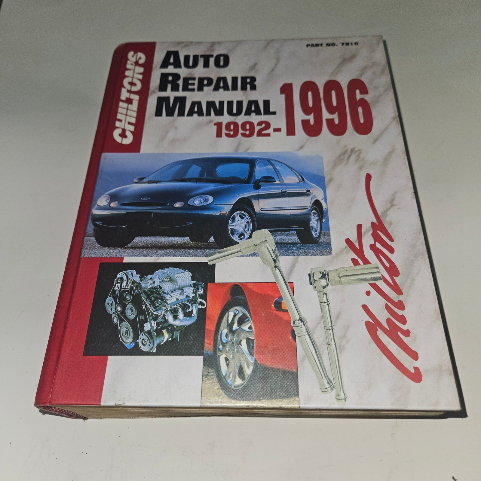 Chilton VTG 1992-1996 Auto Repair Manual Part 7916 Hardcover American Cars Sz OS