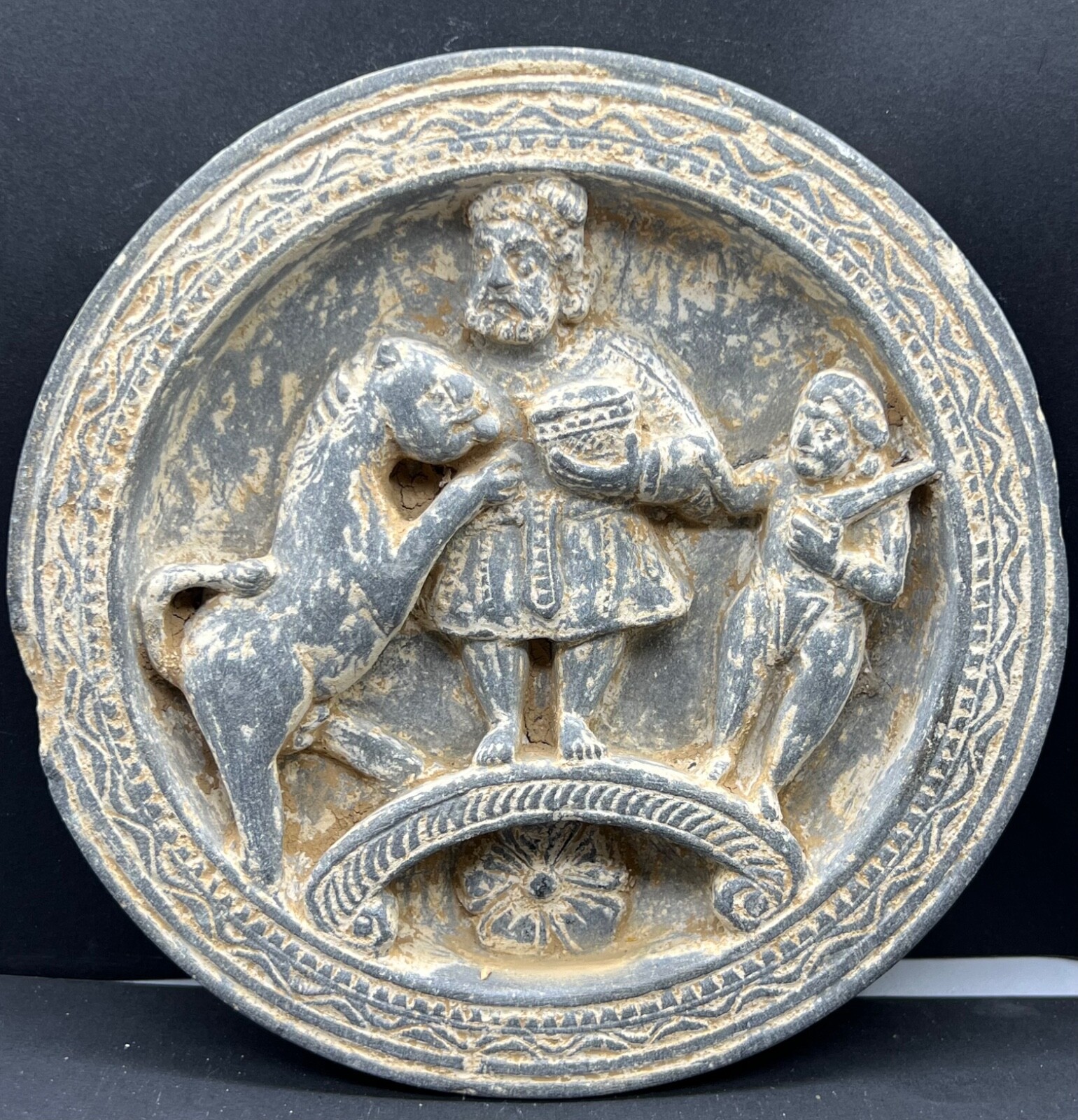 Collectable Pice Rare Old 3rd  Century Indo Greek Ghandhra Artifact King Statues