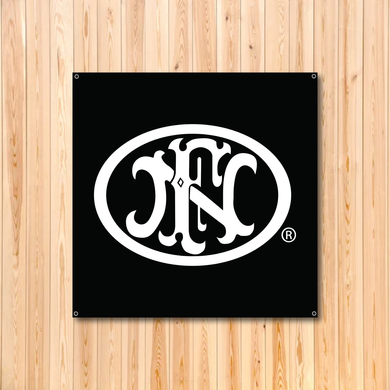 FN FIREARMS 3'X3' VINYL BANNER