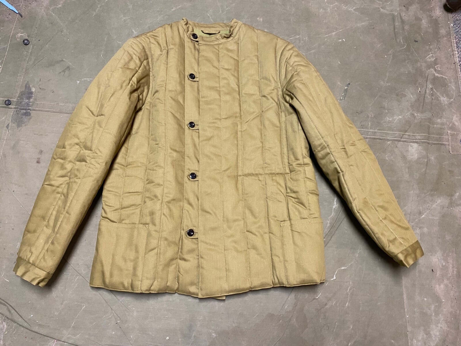 WWII SOVIET RUSSIAN M1941 WINTER PADDED JACKET Telogreika-SIZE 3 (42-44R)