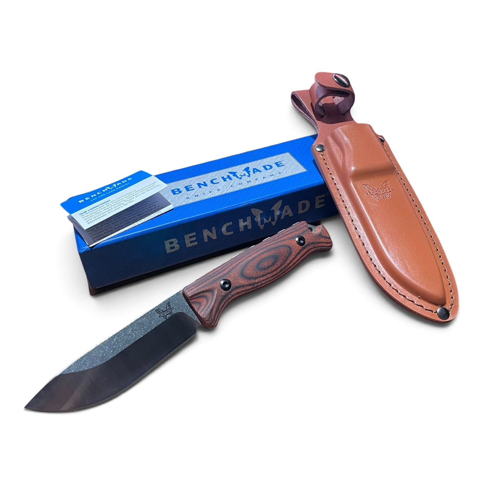 Benchmade 15002 Saddle Mountain Skinner S90V Richlite Fixed Blade Hunting Knife