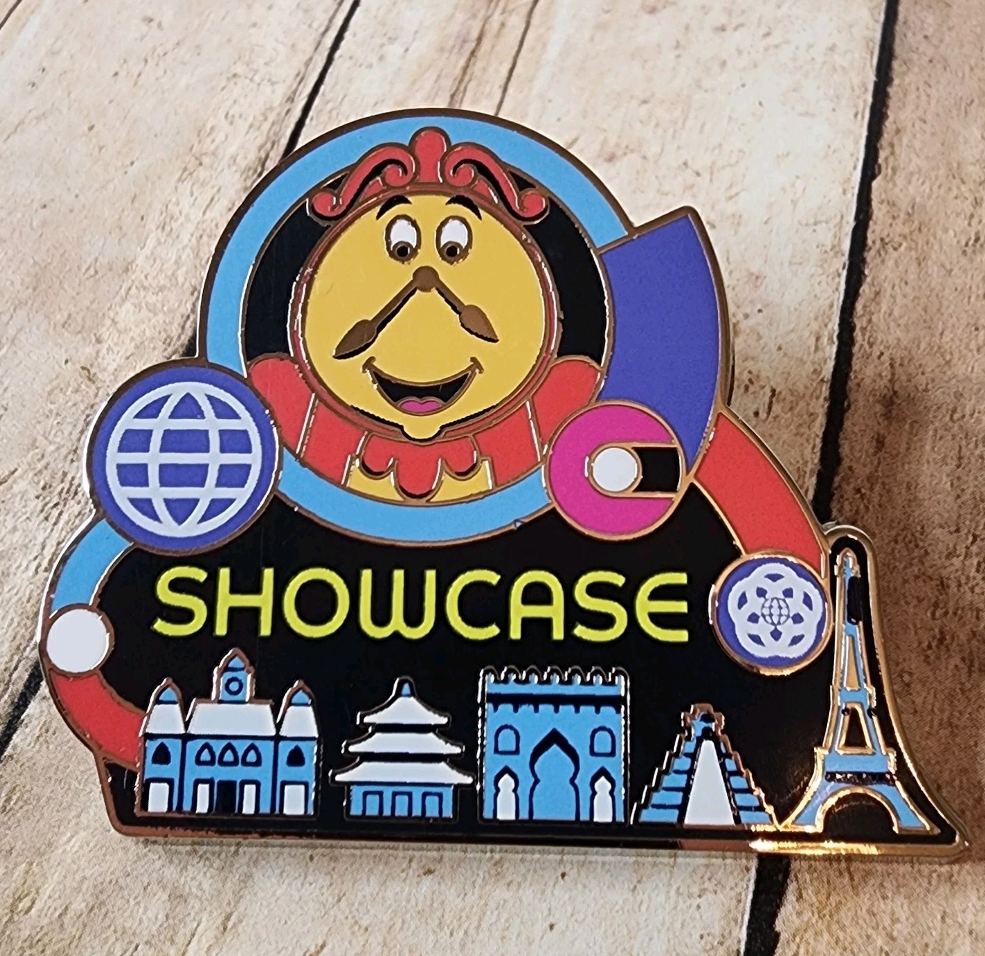 2023 Disney Parks EPCOT Reimagined Cogsworth World Showcase Beauty & Beast