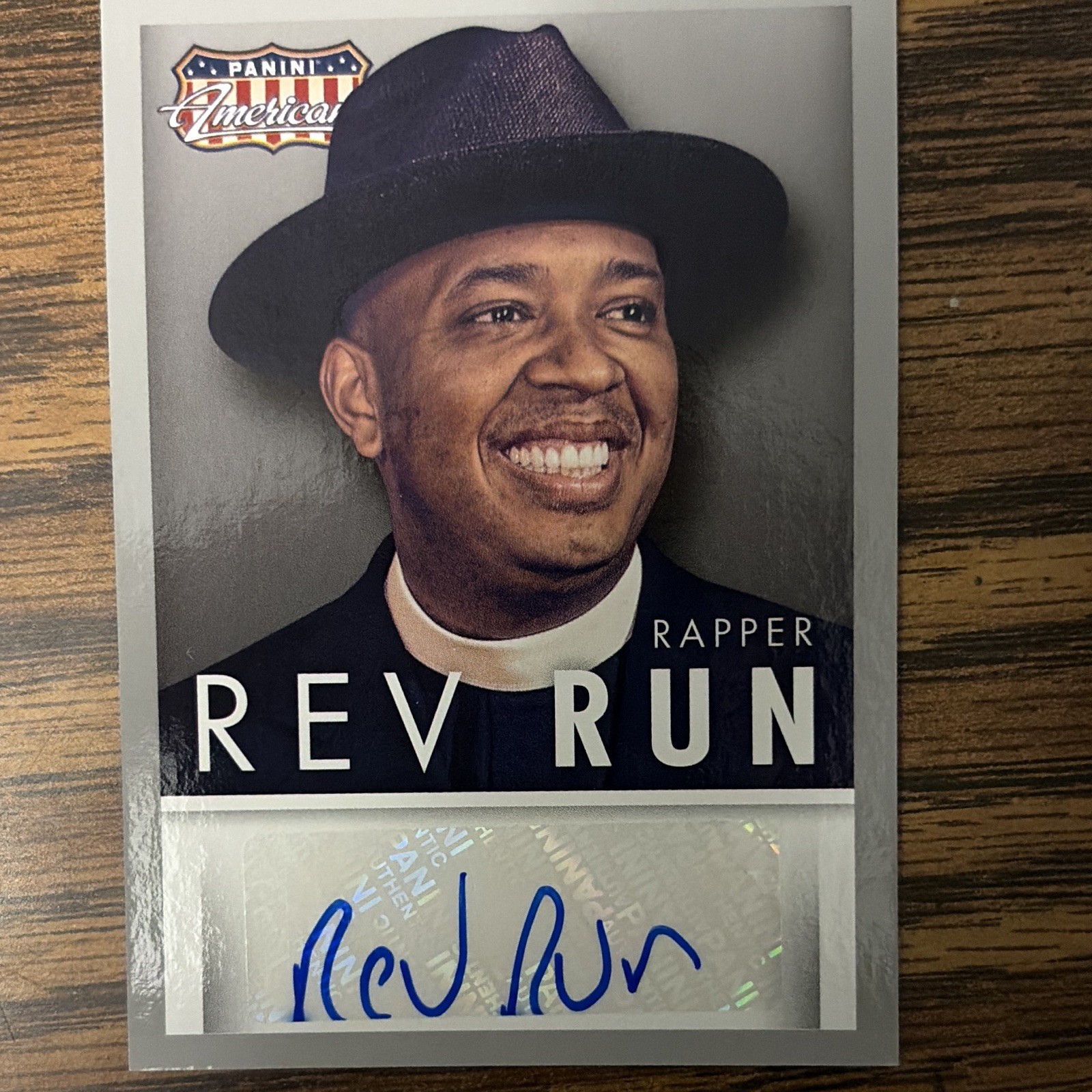 Panini 2015 Panini Americana Rev Run Autograph Non-Sport Card S-RUN English