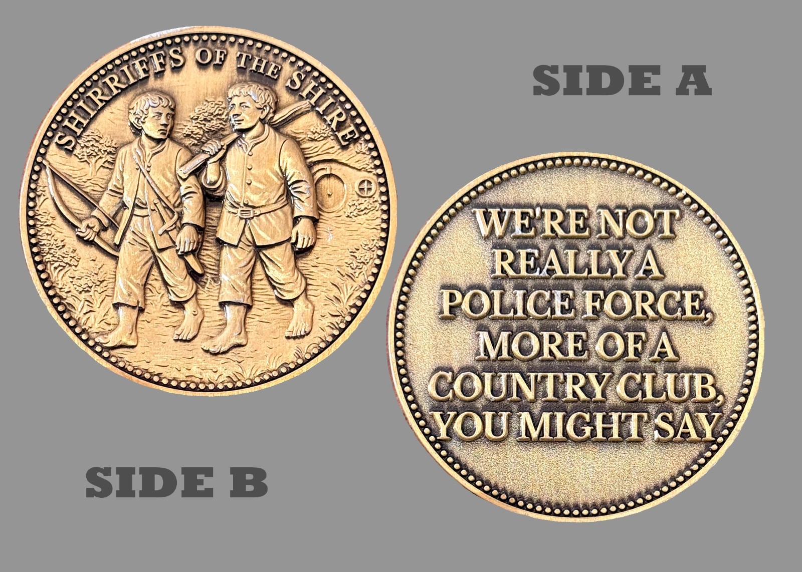 Shirriffs of the Shire Lord of the Rings Challenge Coin  1#34
