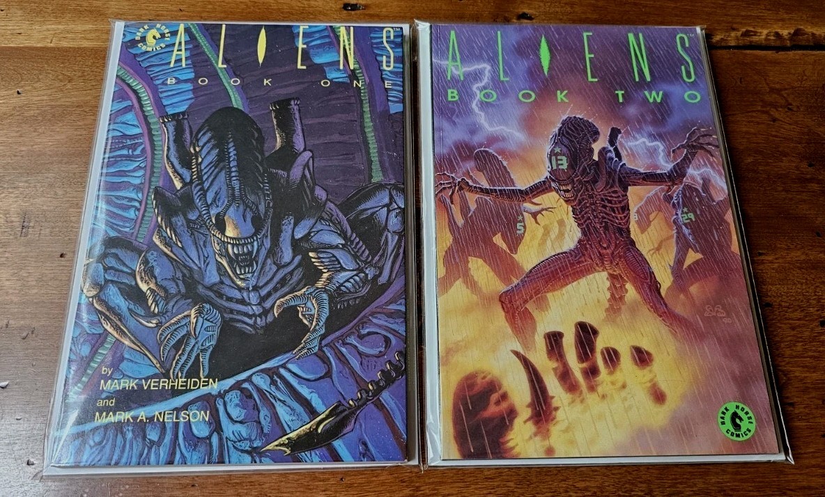 Aliens Book One and Book Two - Dark Horse Comics NM+ 1997