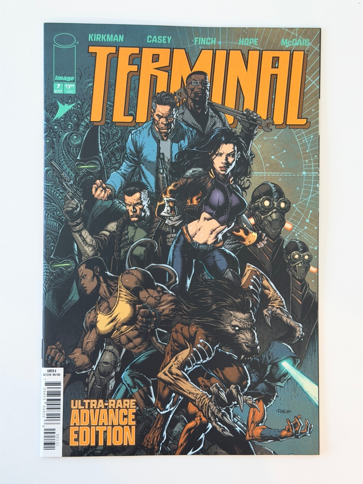 Terminal #7 Ultra-Rare Advance Edition Preview Image Blind Bag Variant NM+
