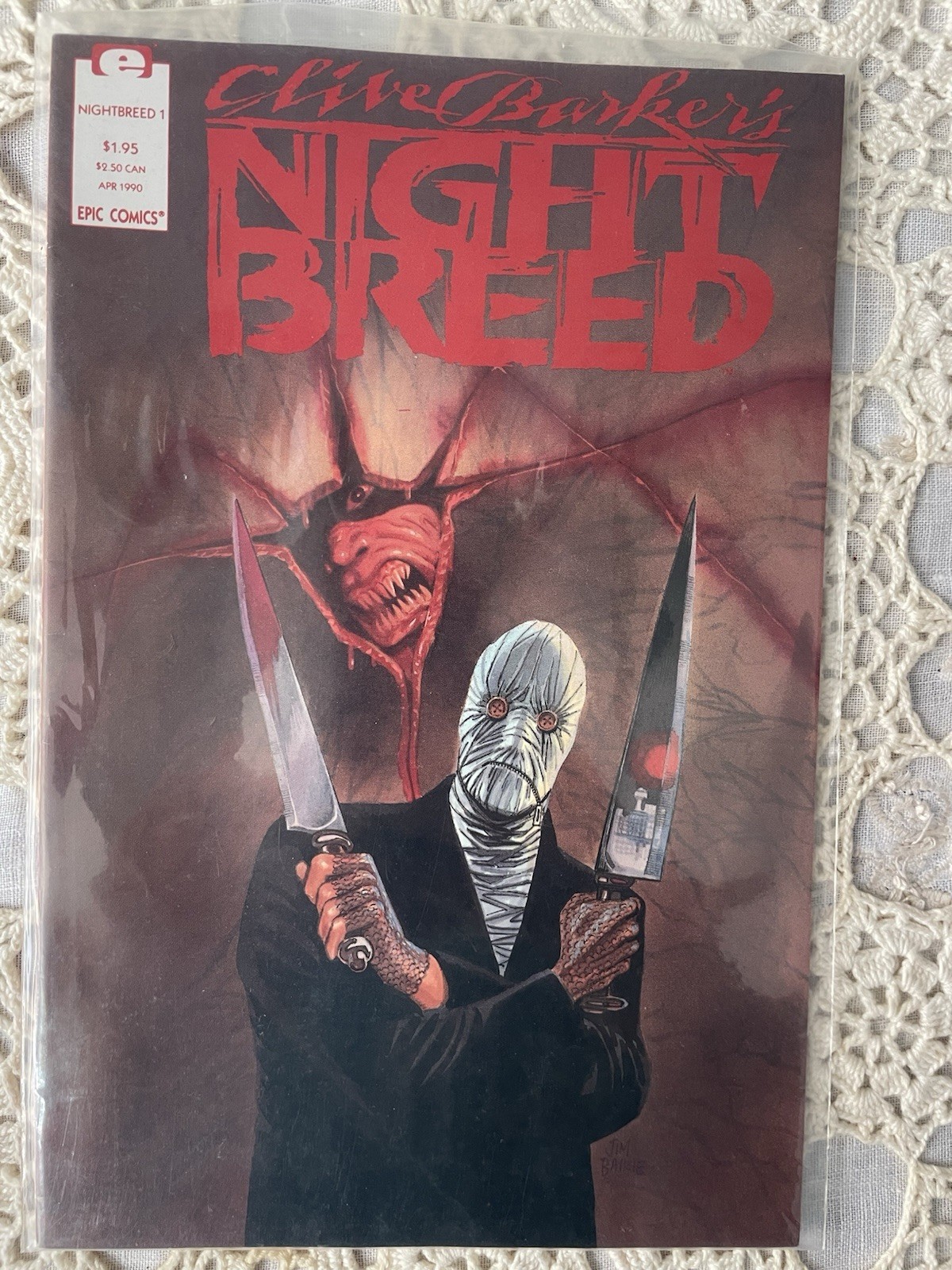 Clive Barker's Nightbreed #1 Epic Comics 1990