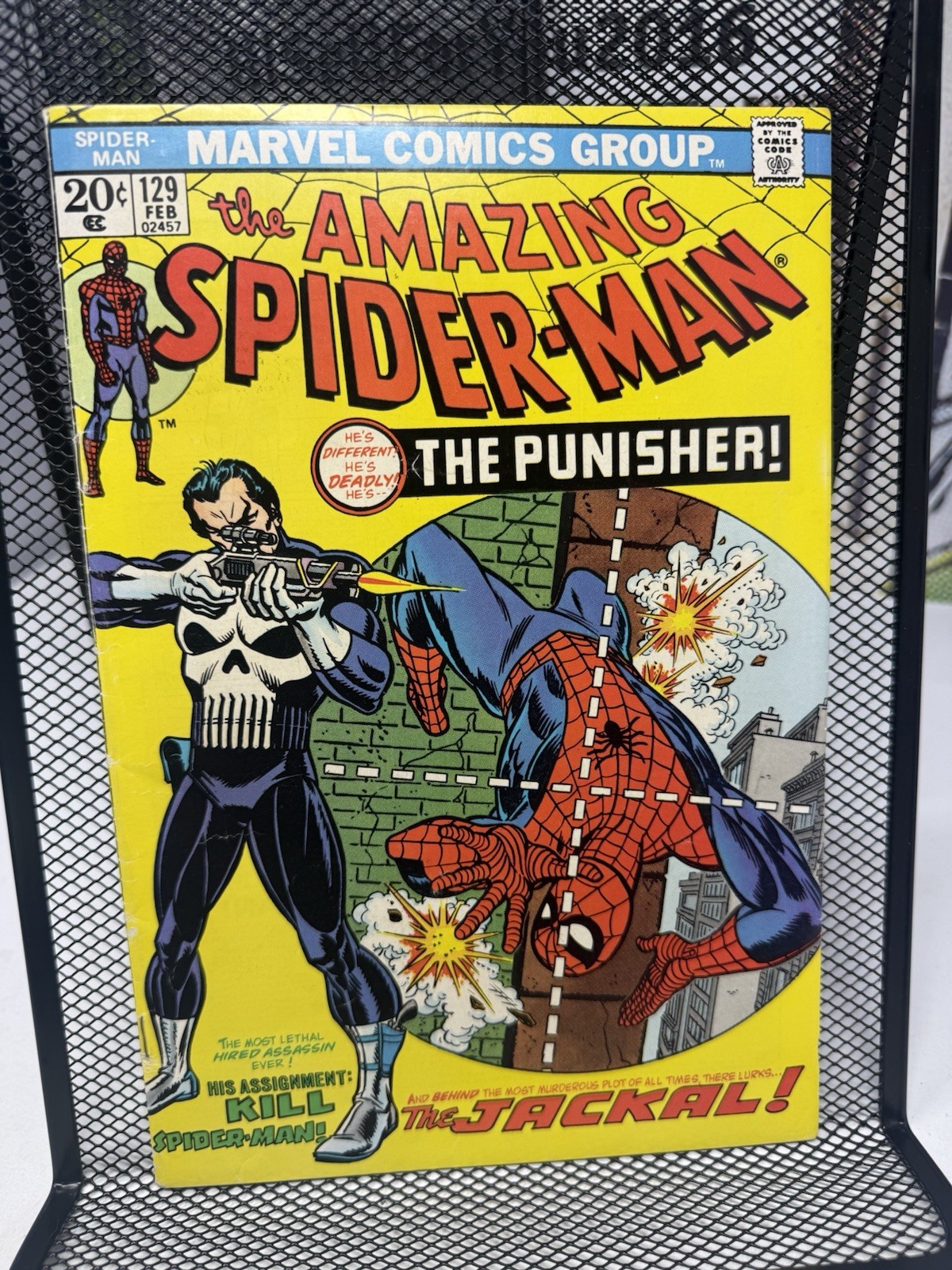 The Amazing Spider-Man #129 (Marvel Comics February 1974) See pics & description