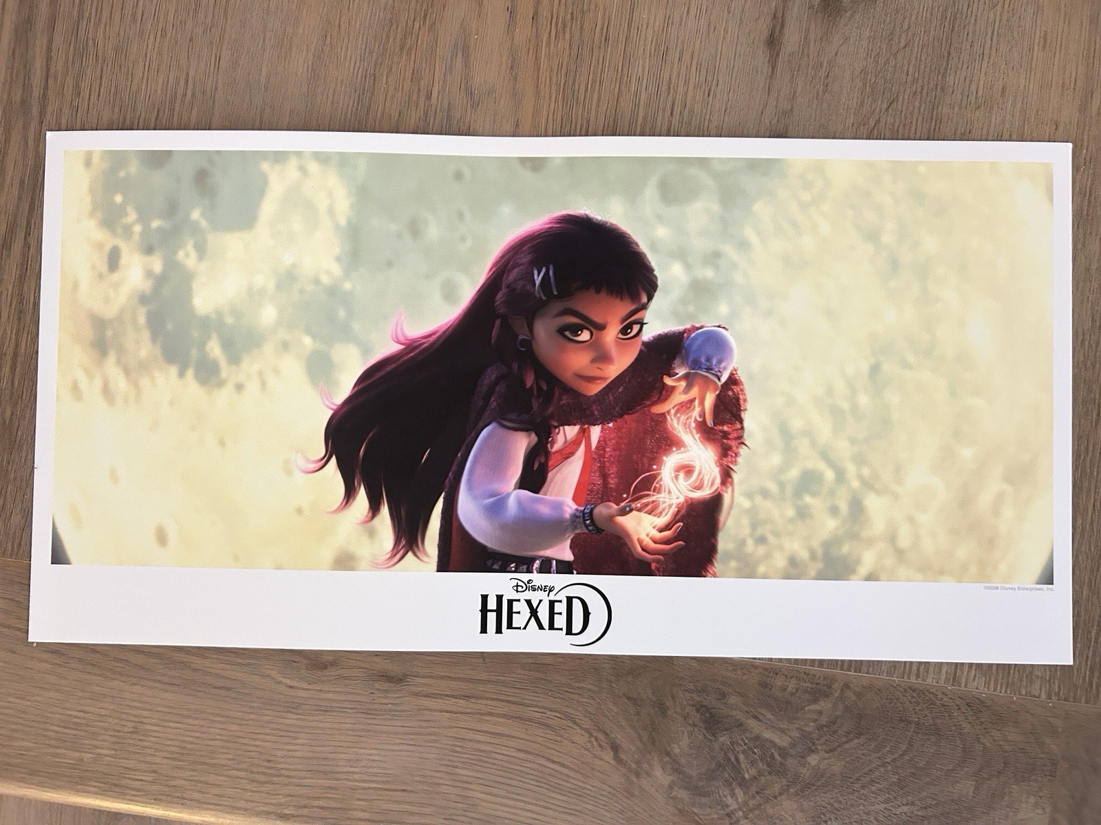 Disney D23 Exclusive Hexed Lithograph Poster