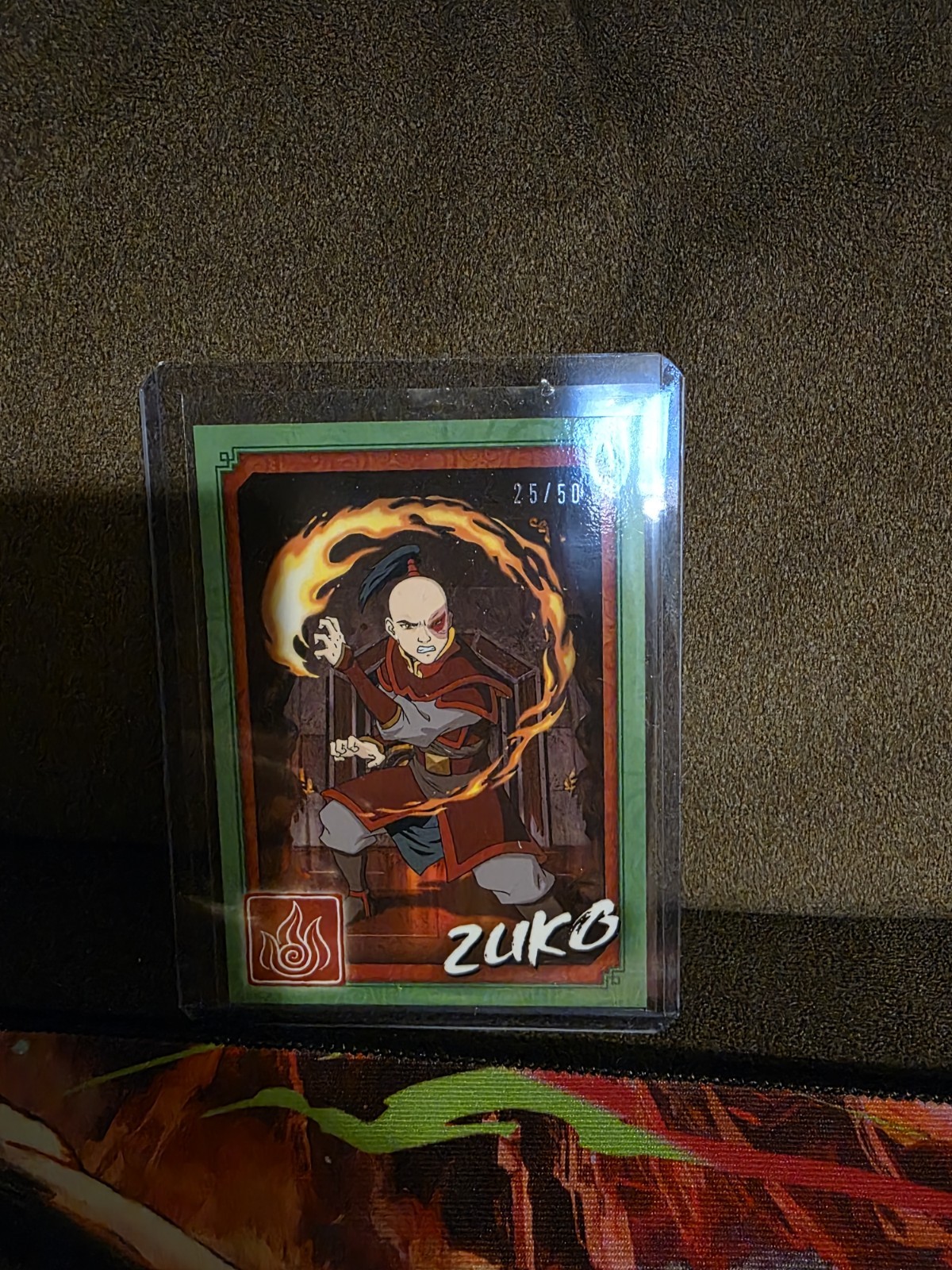 2021 Topps Zuko Green 25/50 Avatar The Last Airbender Topps on demand #9
