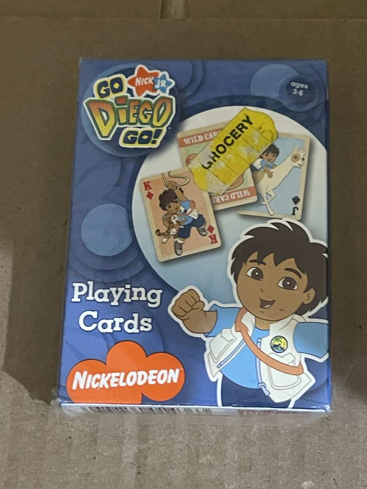 Nickelodeon Go Diego Go Sealed Playing Cards (RB13) Bicycle