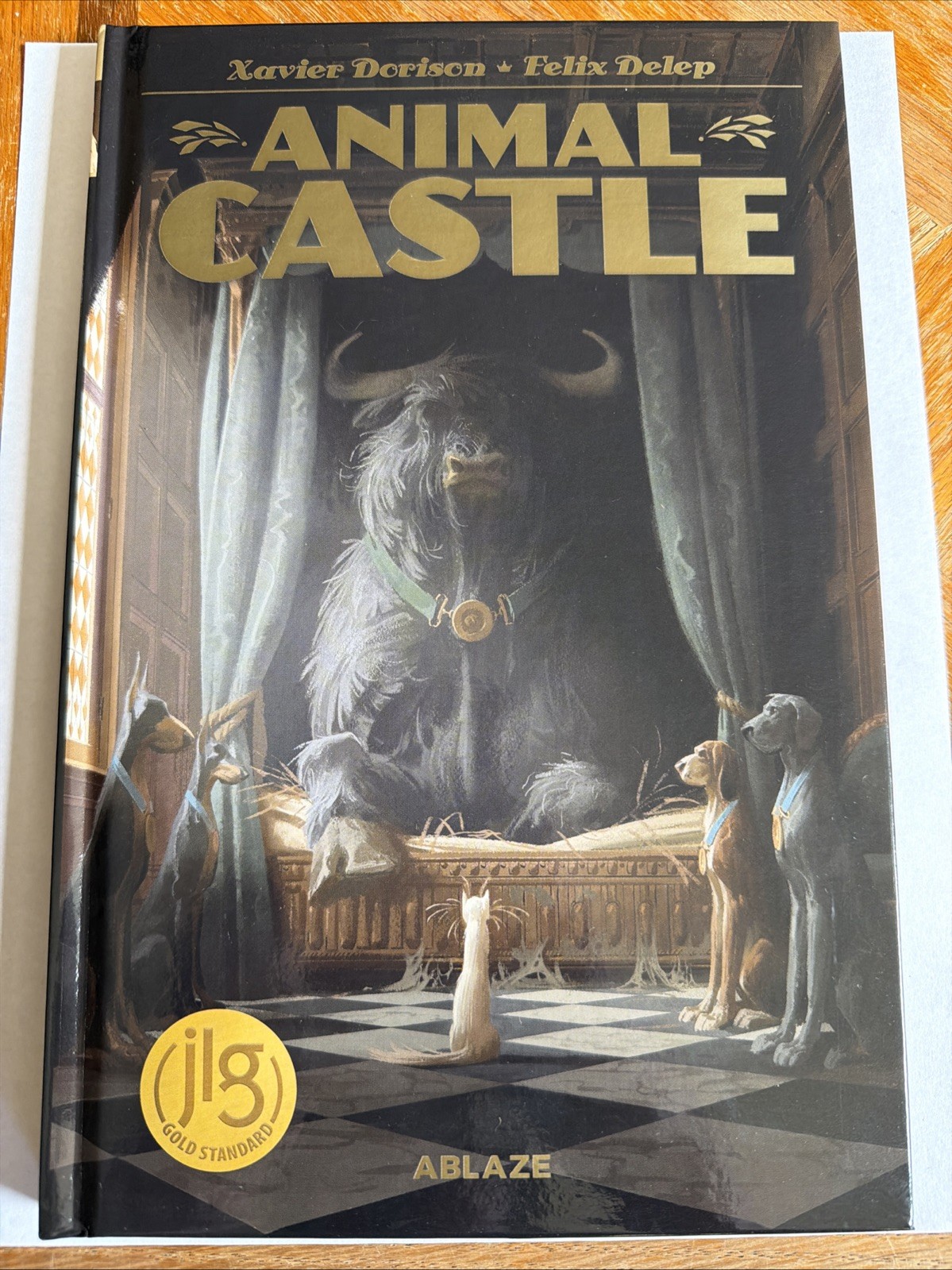 Animal Castle Vol 1 by Xavier Dorison 2022 Hardcover Ablaze Comics Signed