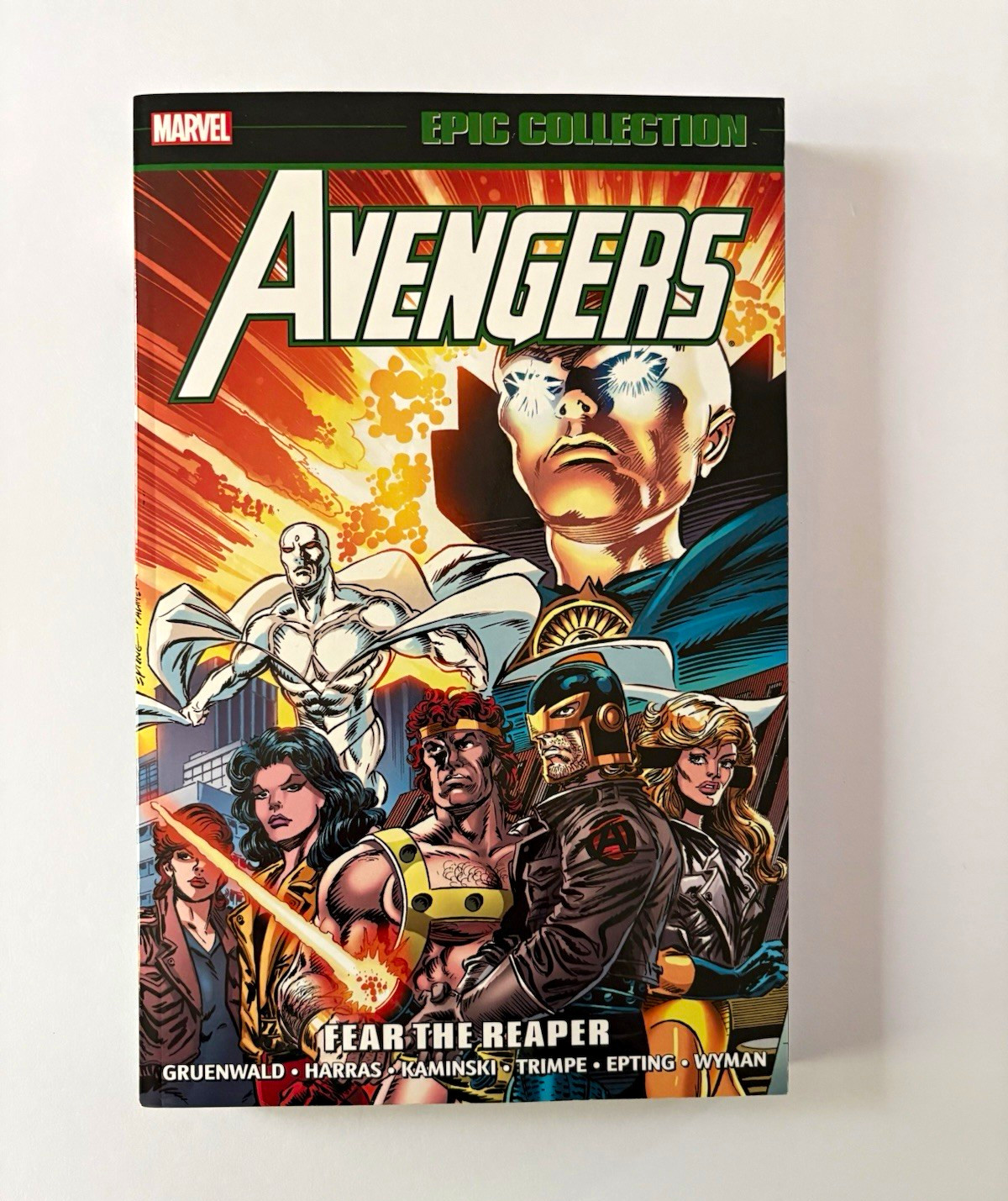 Marvel Avengers Epic Collection Fear the Reaper TPB Graphic Novel OOP Epting