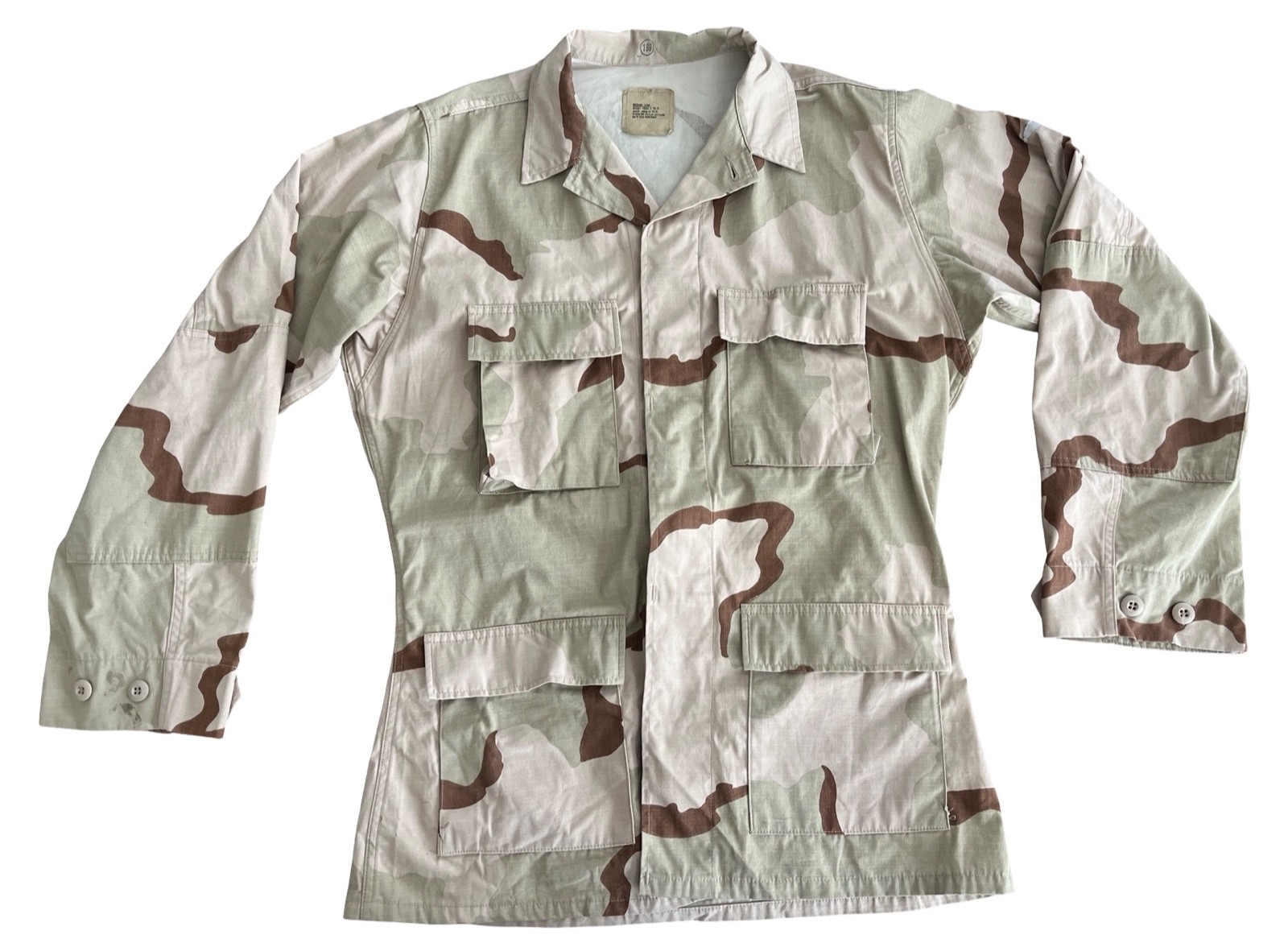 USGI Desert DCU Tri-Color Blouse MEDIUM LONG 1999 Dated GWOT OEF OIF Era