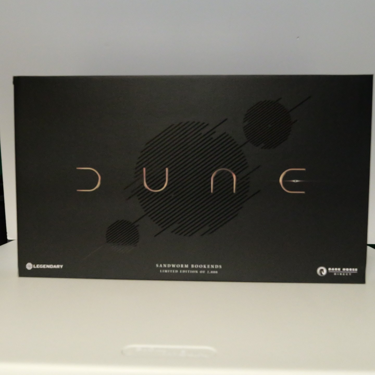 Dune Saga Sandworm Bookends Resin Statue - Dark Horse Limited 2000