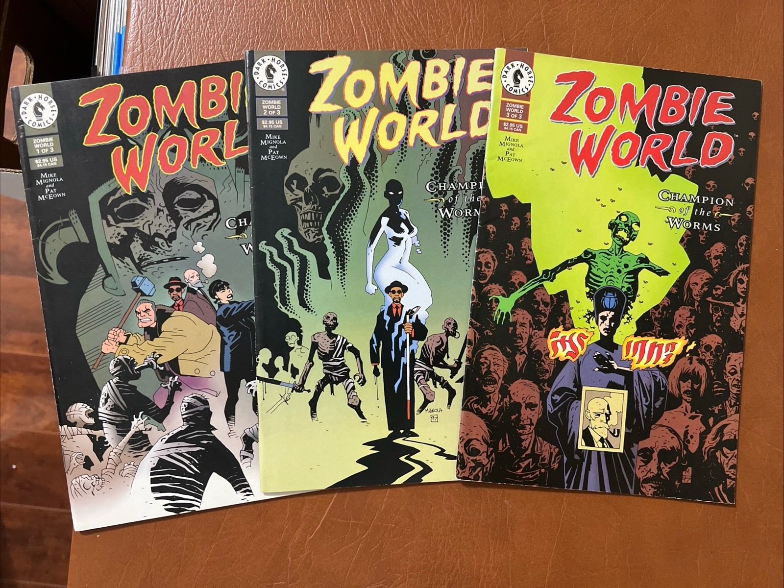 Zombie World Champion of Worms Set 3: FN- to FN+ #1-3, Dark Horse