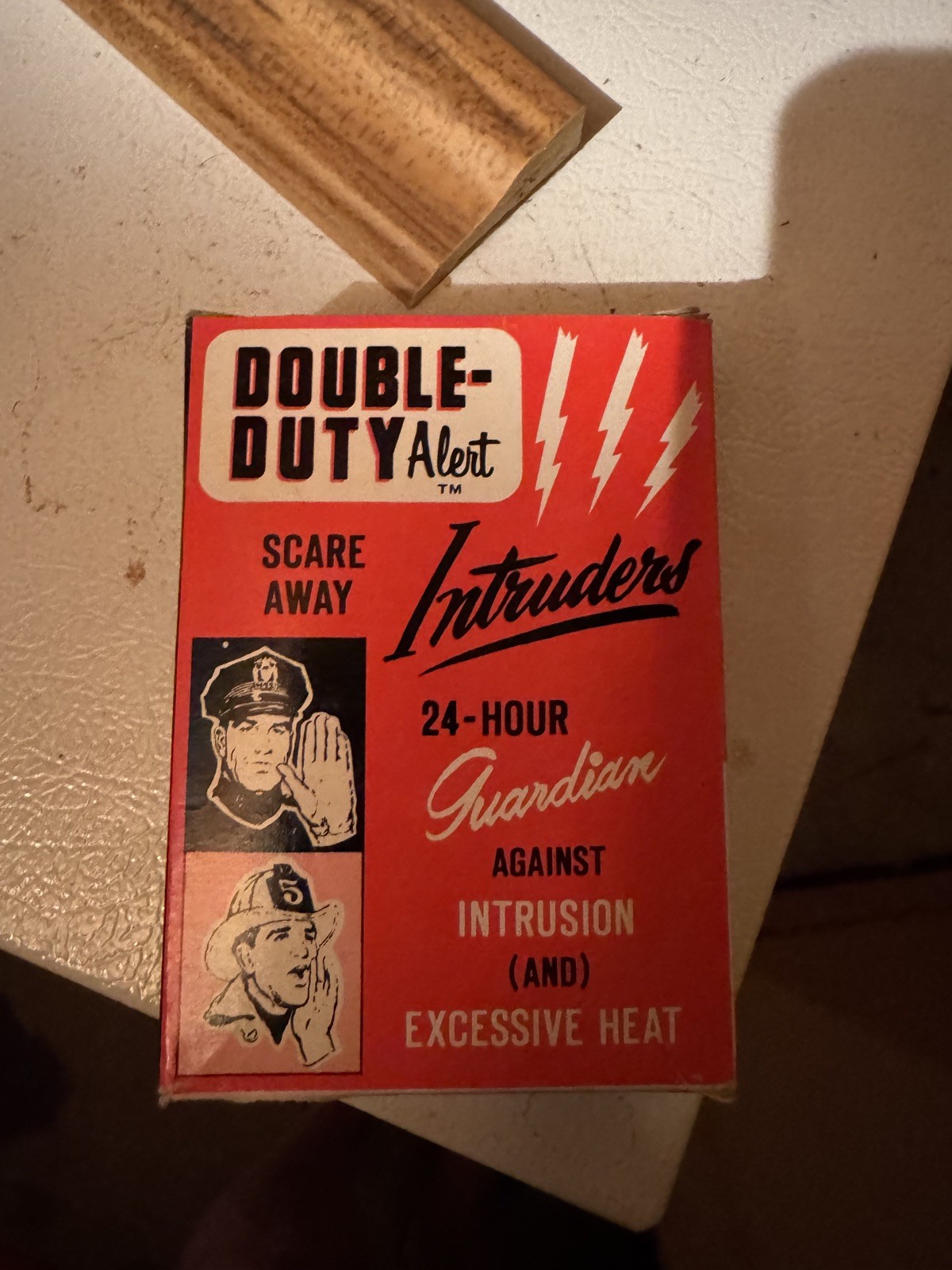 1940s Double Duty Alert Against Intrusion And Excessive Heat