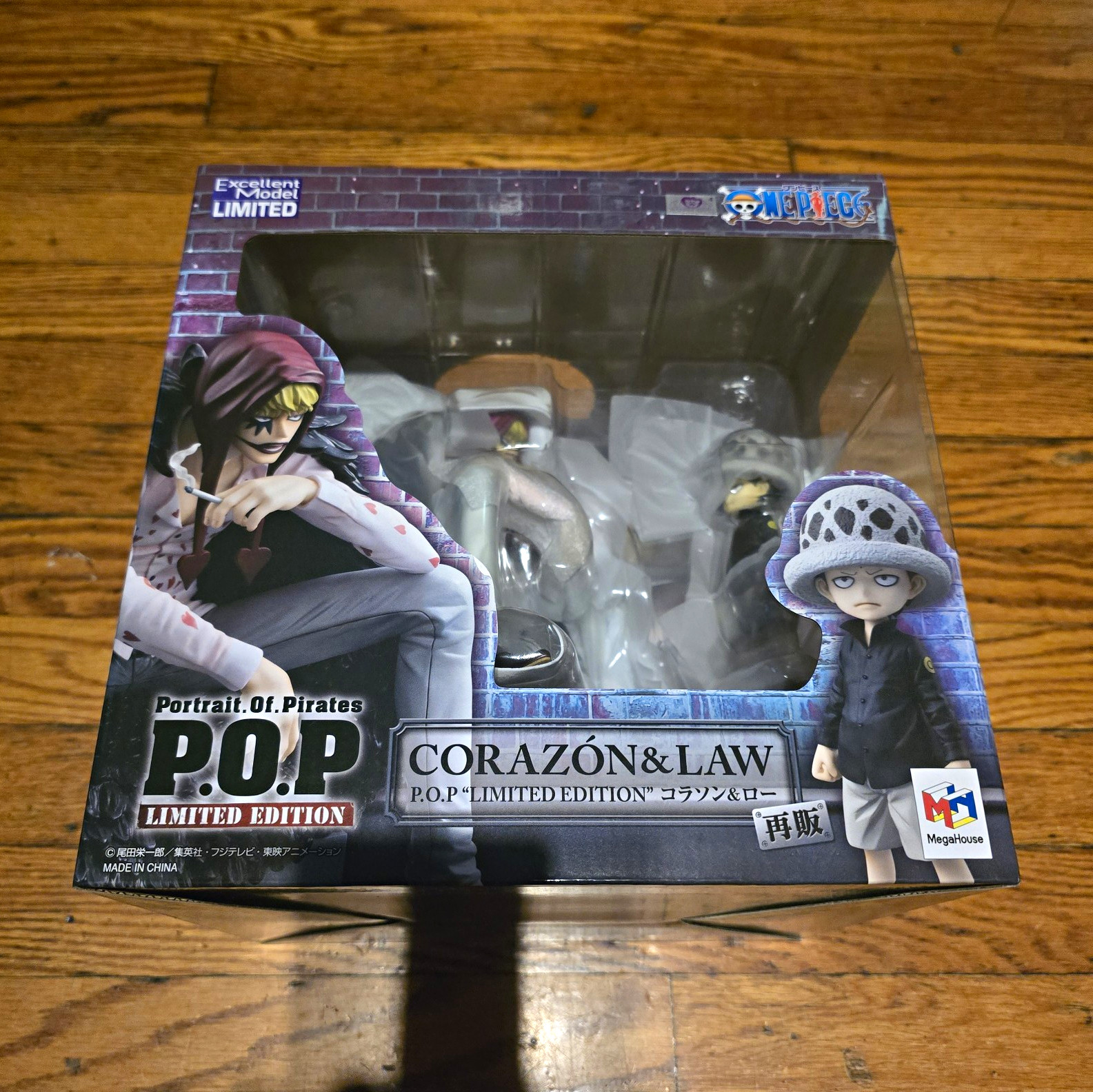 Portrait Of Pirates Corazon & Law Figure LIMITED One Piece POP Megahouse