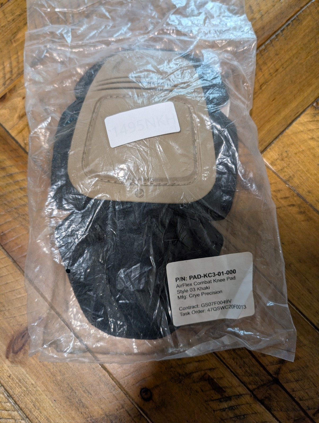 NEW Geniune Crye Precision Combat Knee Pads Set AirFlex USGI  KHAKI/BLACK 