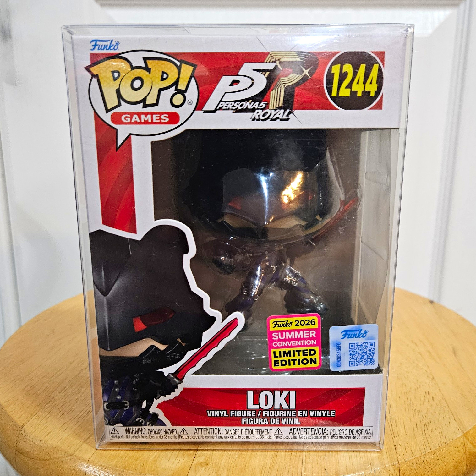 Funko Pop Games Persona 5 Royal Loki #1244 Summer 2026 Convention Exclusive