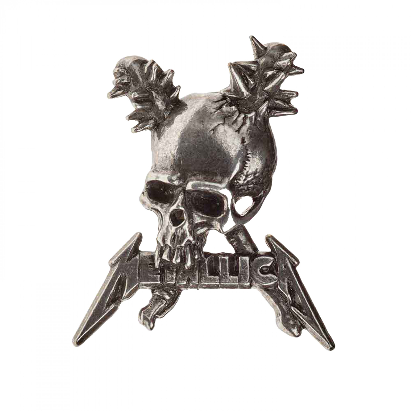 Metallica Damage Inc. Badge Pin Silver