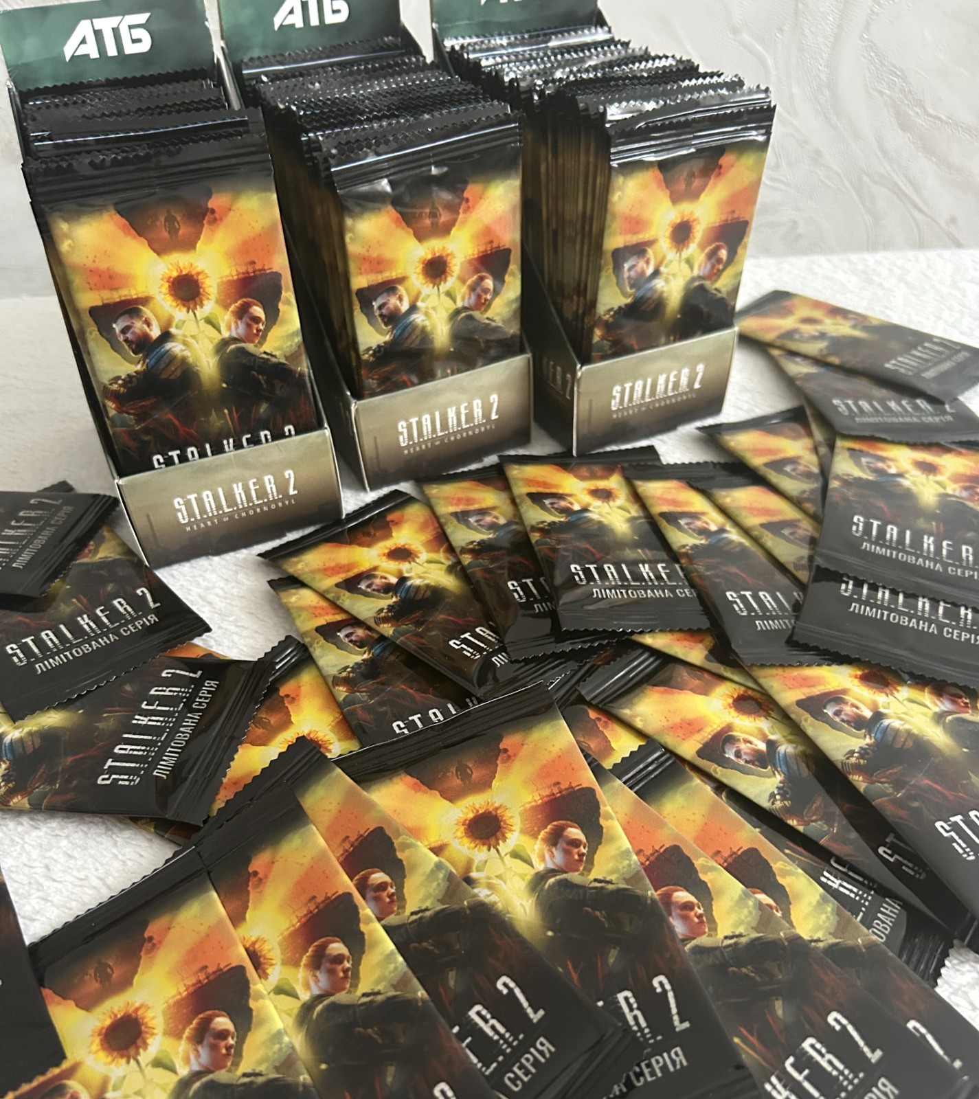 2nd issue 50 pcs cards Stalker 2 Heart of Chernobyl, Collectible Set