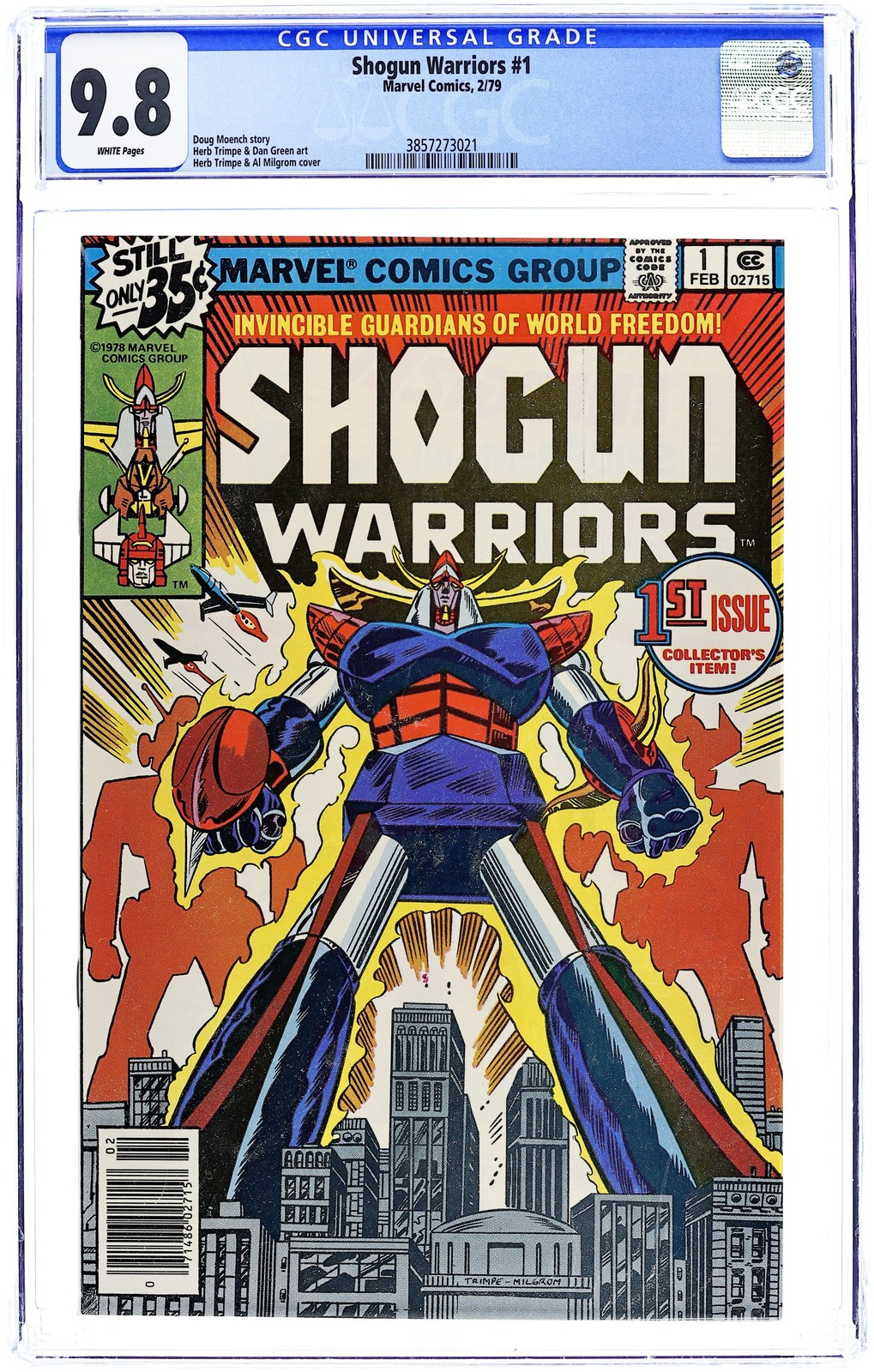 Shogun Warriors #1 CGC 9.8 1979 3857273021