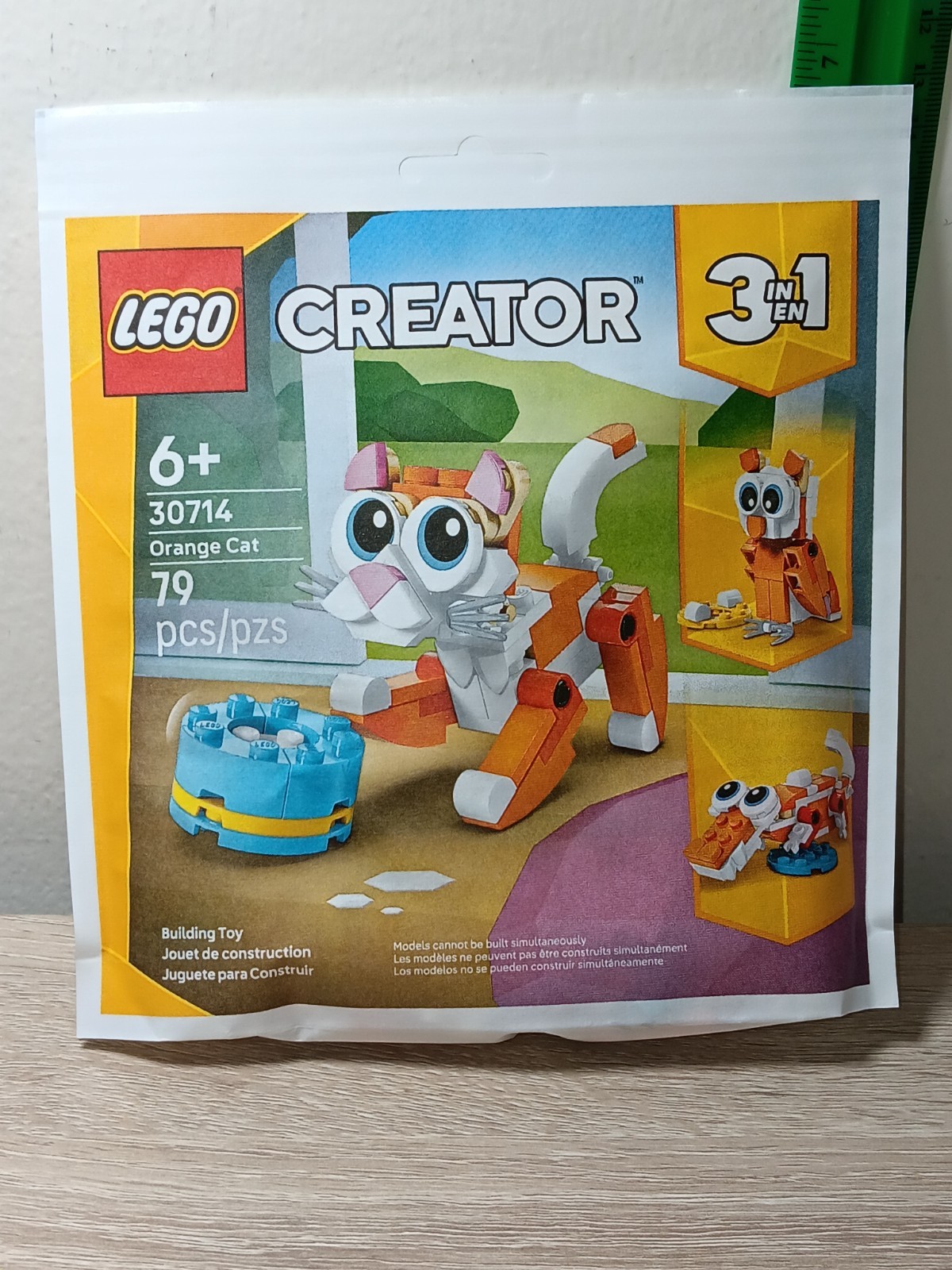 *FREE SHIP* ORANGE CAT 30714 Lego Creator 3-in-1 Building Toy Set 79PCS