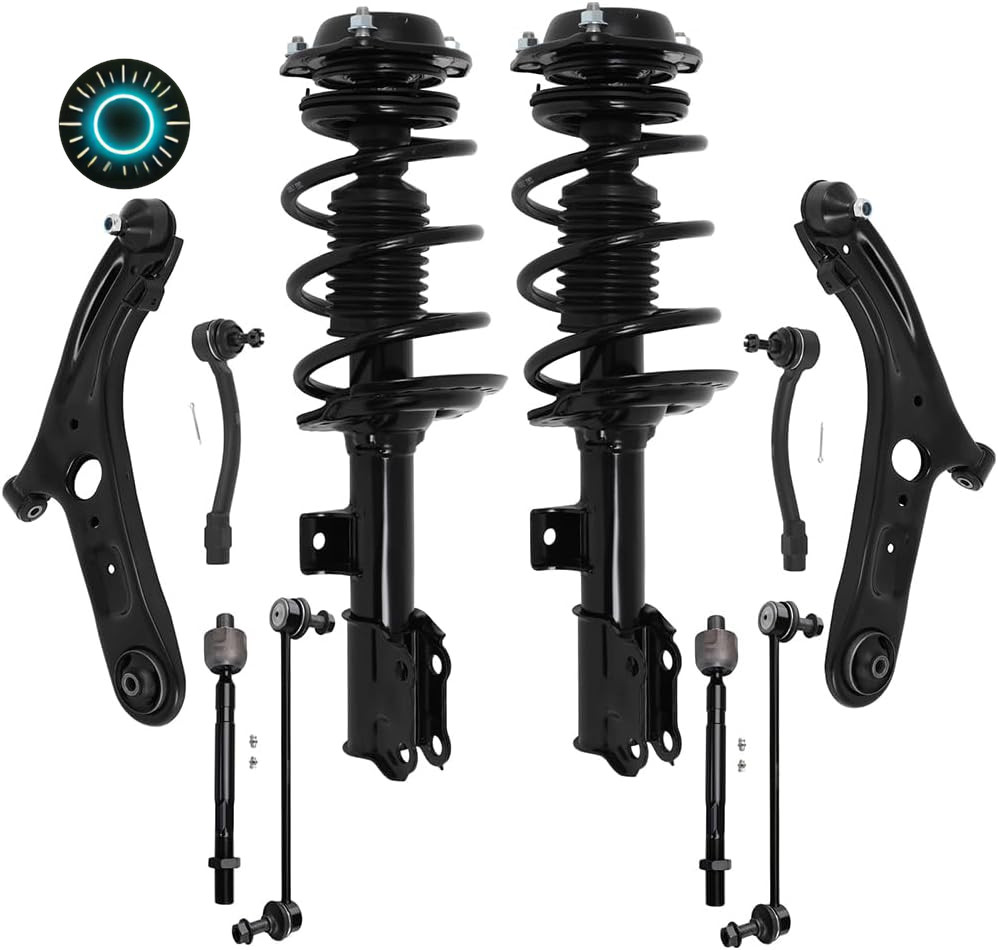 10Pcs Front Suspension Kit Struts Control Arms Ball Joints Elantra 2011-2016 NEW