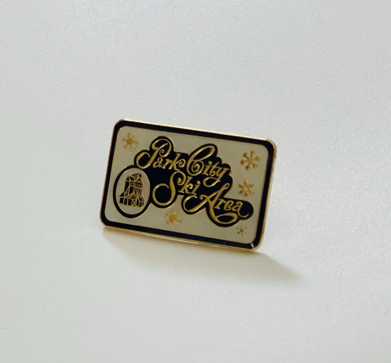 Rare Vintage Park City Ski Area Badge Lapel Pin
