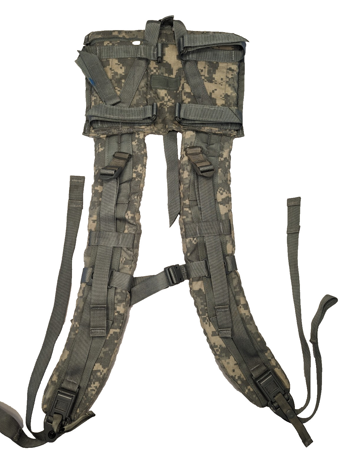 USGI MOLLE II Enhanced Padded Shoulder Straps ACU UCP NSN 8465-01-524-7240