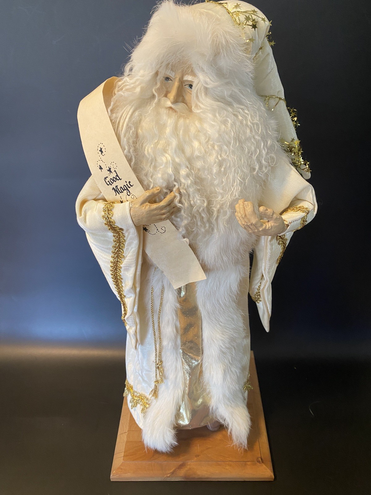 Lynn Haney 1993 Wizard Of Light Father Christmas- HTF - Read