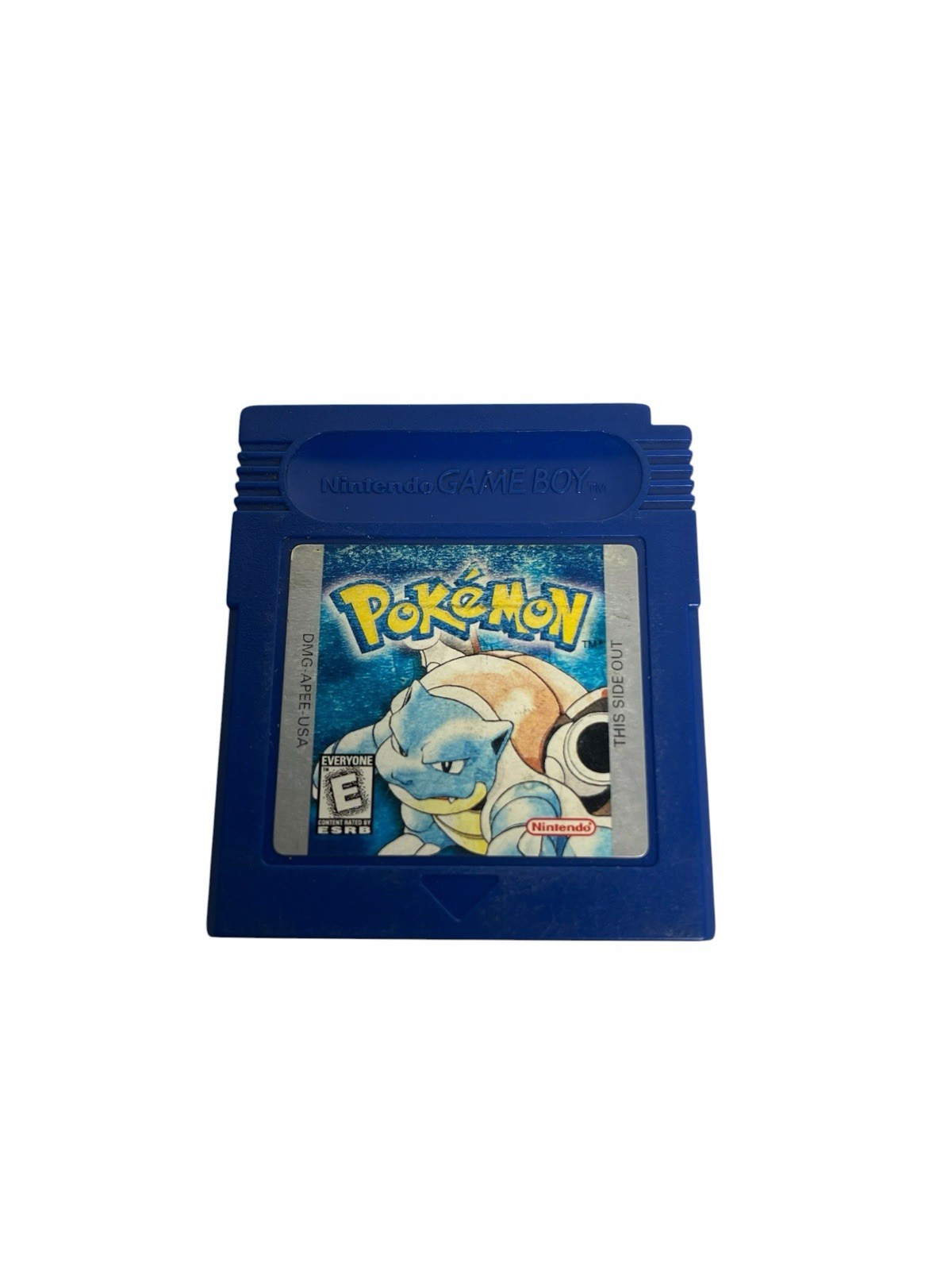 Pokemon Blue Version Nintendo Game Boy Cartridge Authentic Tested Saves