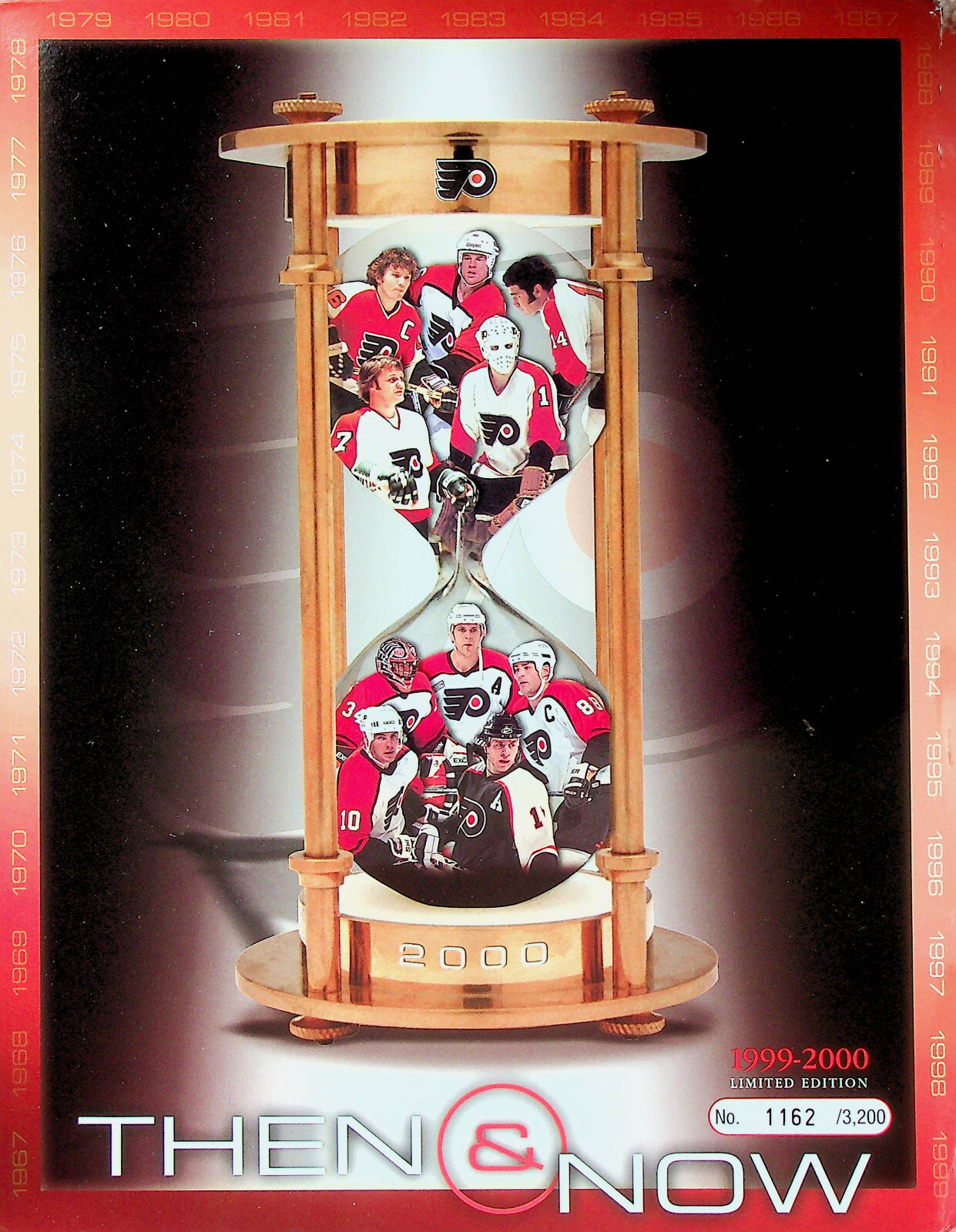 Philadelphia Flyers Vintage Game Poster: Dec 23, 1999 - Limited Numbered Edition