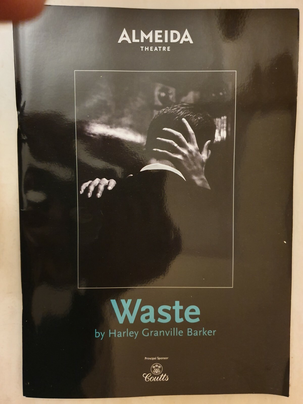 ALMEDIA THEATRE: WASTE - MAX BENNETT HELEN LINDSAY JESSICA TURNER JEANY SPARK