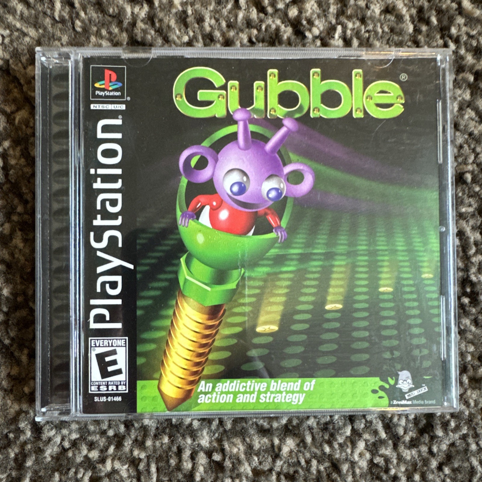 Gubble Sony PlayStation 1, PS1 Complete with Manual + Registration Card TESTED
