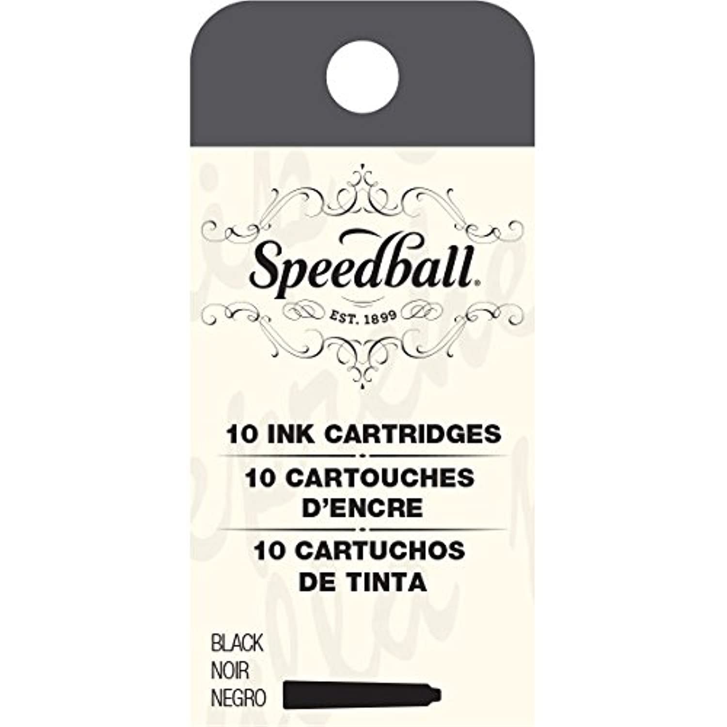 Speedball Art Products 002905 Fountain Pen Ink Cartridges Set 