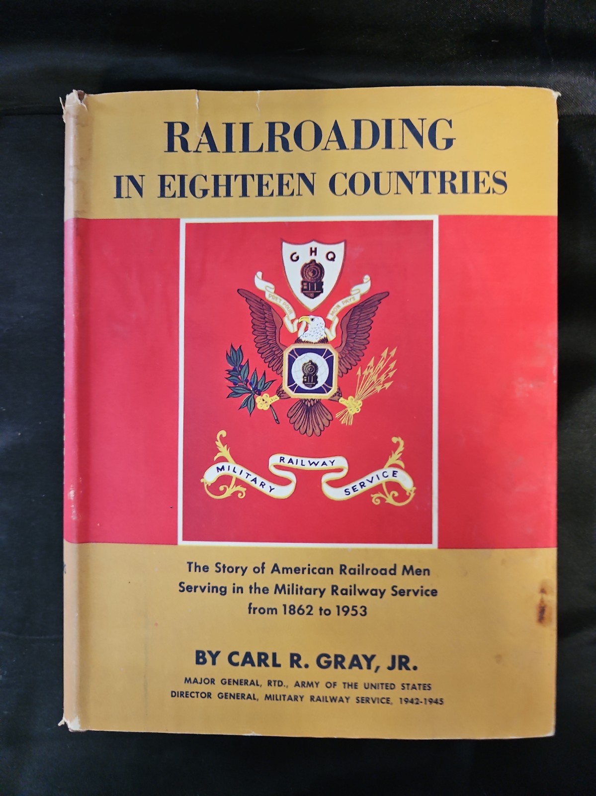 1955 Railroading in Eighteen Countries 1st Ed W/Rare Southern Railway Letter