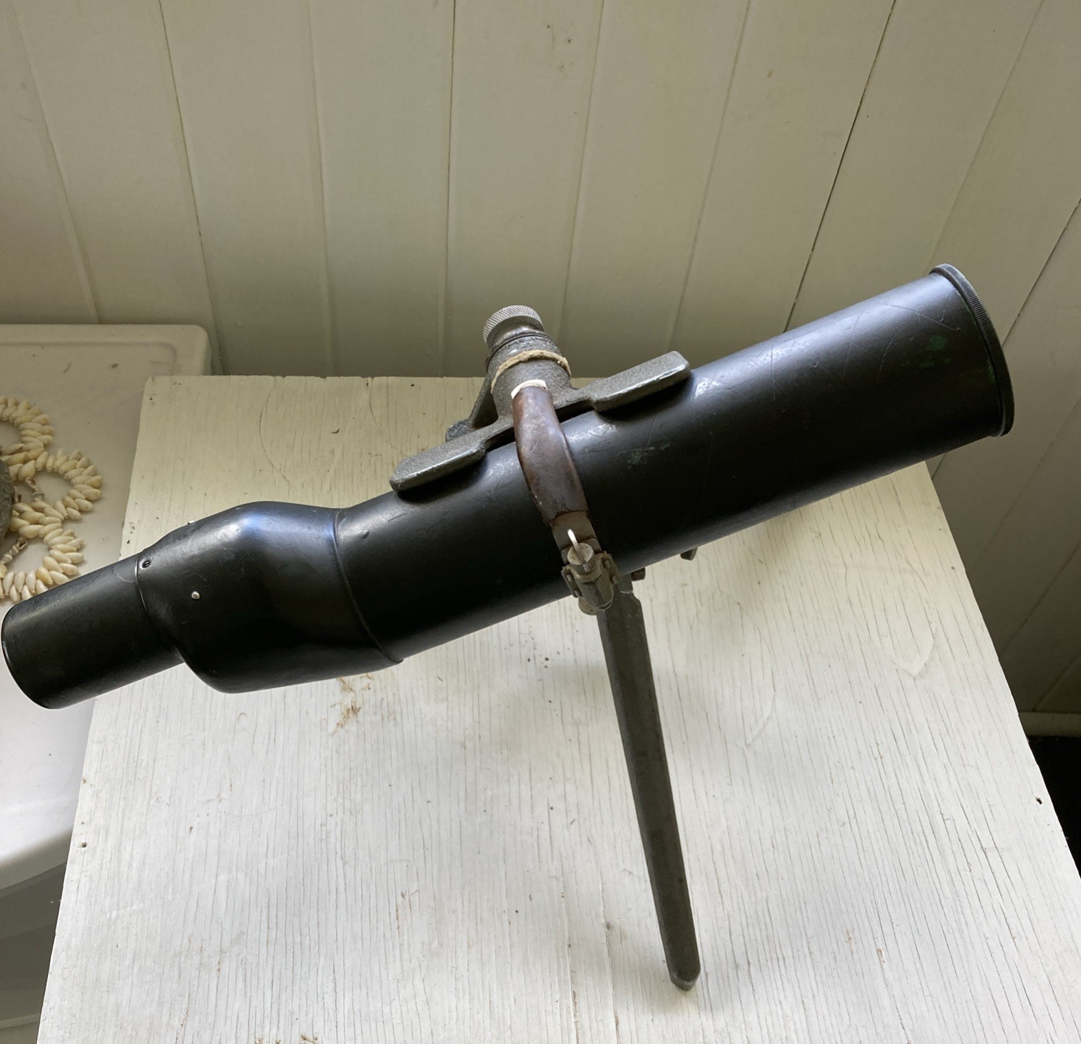 Vintage M49 US Military Spotting Scope W/ Buhl Tripod